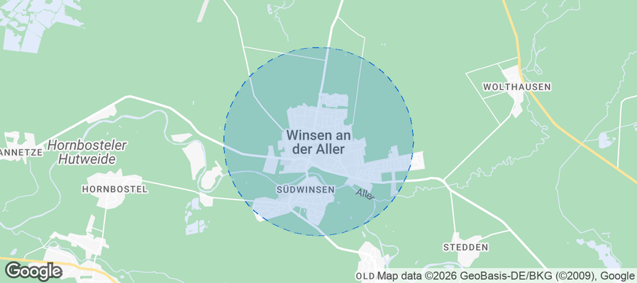 Winsen (Aller) Airbnb map
